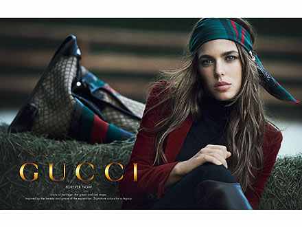 Charlotte Casiraghi für Gucci: 1. Bild da