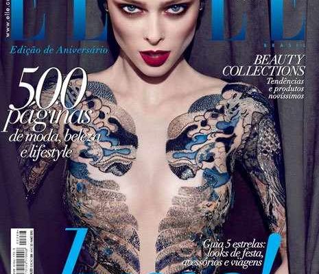 Coco Rocha: Ärger um halb-Nacktfoto auf ELLE-Cover