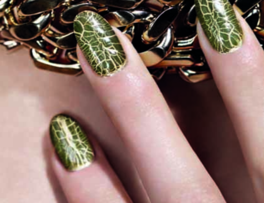 Dior: Golden Jungle Nail Art Duo für einen Kroko-Effekt auf den Nägeln