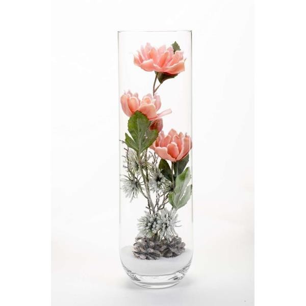 kunstblumen-gesteck-vase