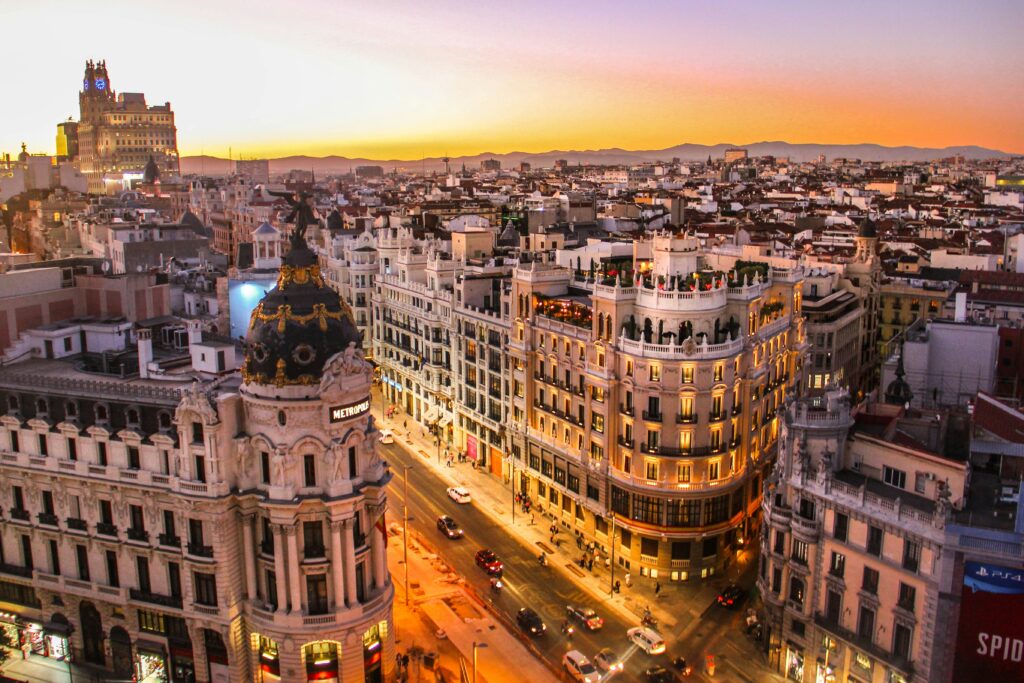 Luftaufnahme Madrid, Bildquelle: unsplash