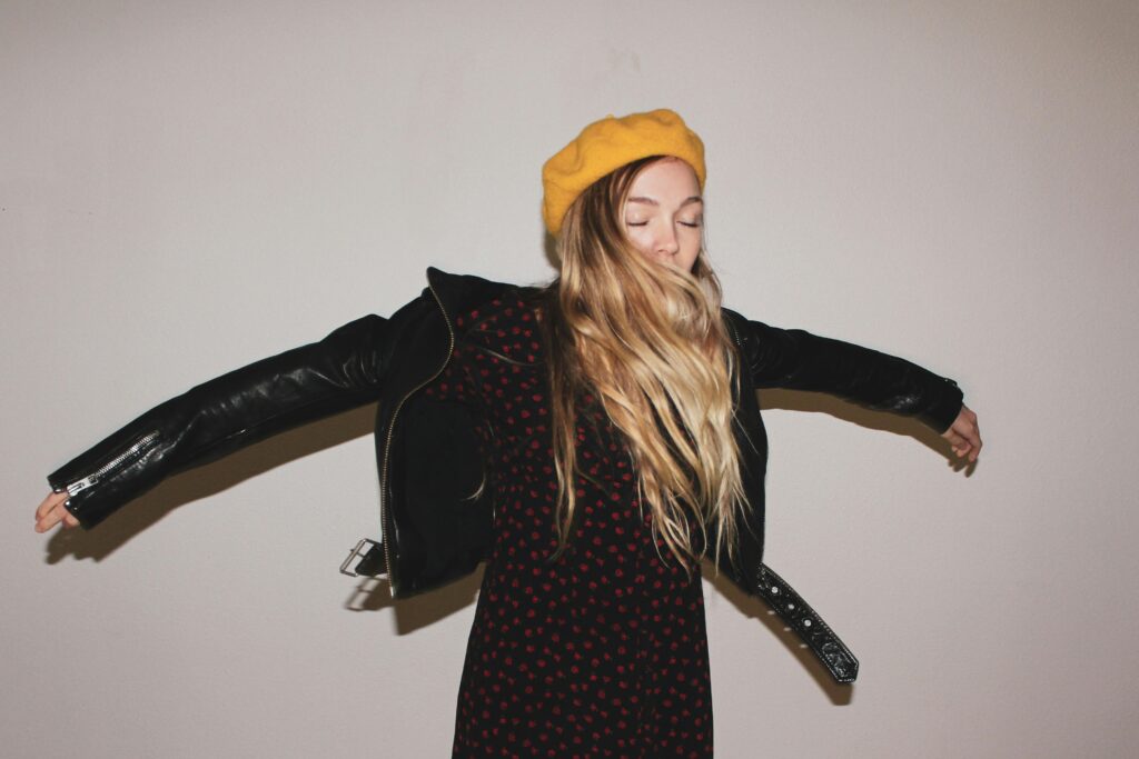 Lederjacke