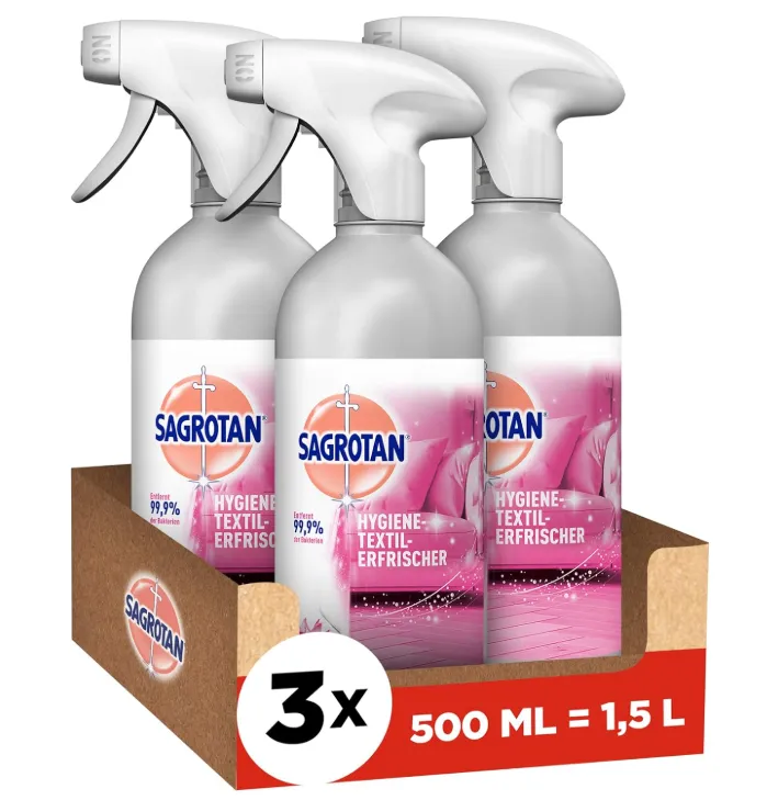 Sagrotan Hygiene-Textilerfrischer Wasserlilie