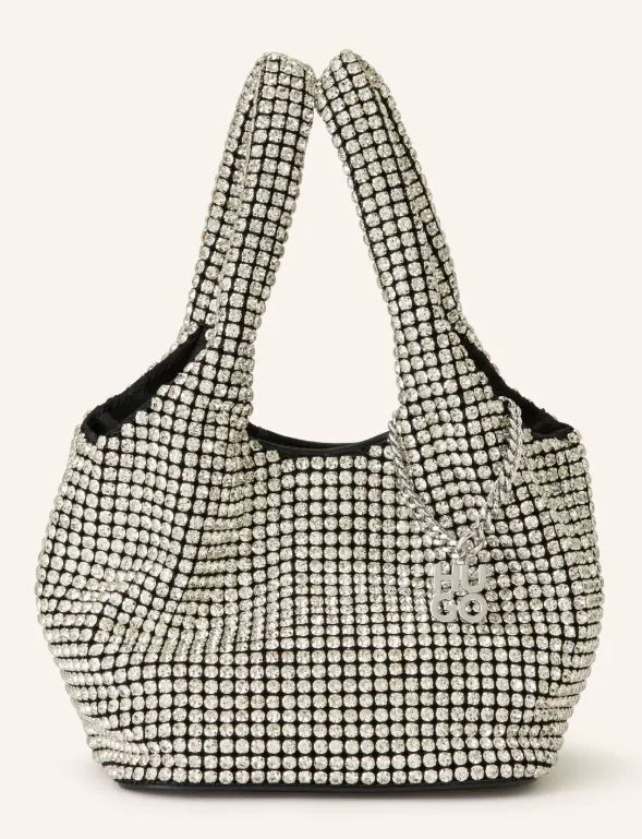 HUGO Handtasche LIORA mit Schmucksteinen