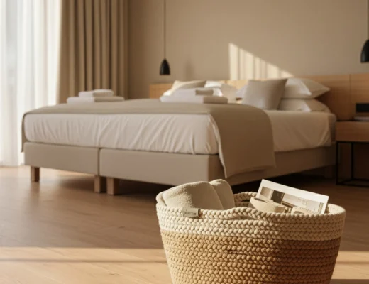 Textile Aufbewahrungslösungen für ein ruhiges Zuhause