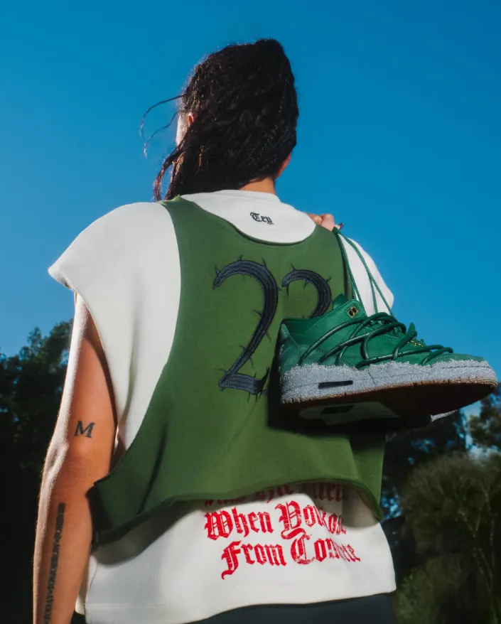 Teyana Taylor x Air Jordan 3 Concrete Rose Sneaker