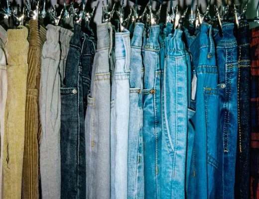 verschiedene Jeans-Trends 2026