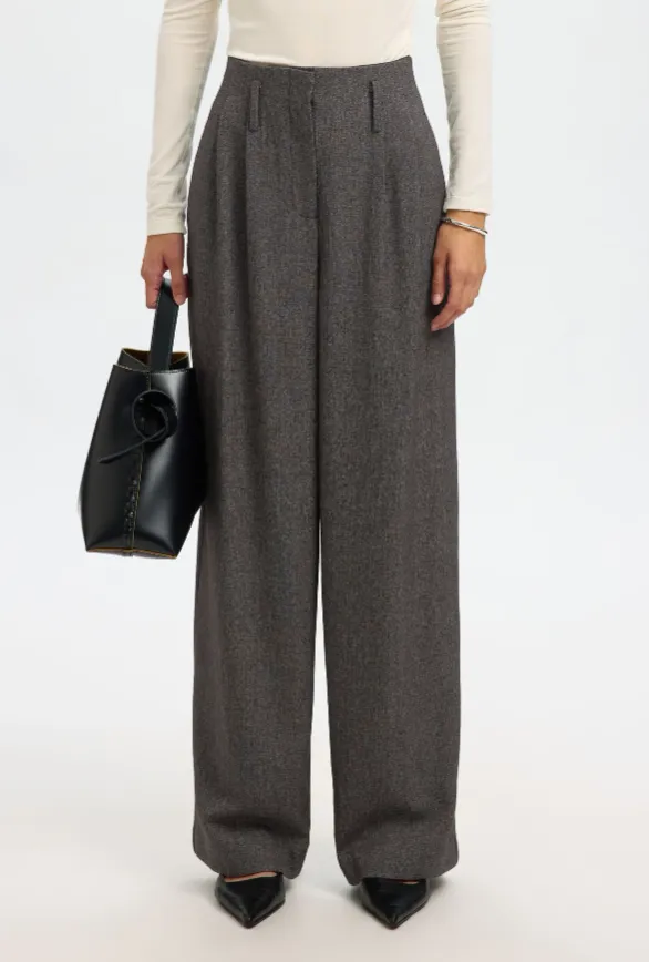 Selected HIGH WAIST WIDE LEG HOSE