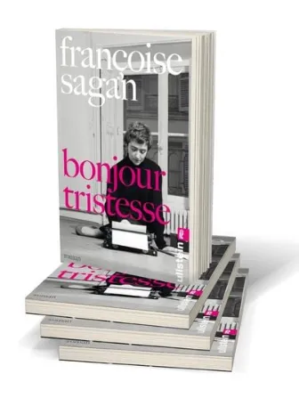 Buchausgabe von „Bonjour Tristesse“ von Françoise Sagan, einem Klassiker der französischen Literatur