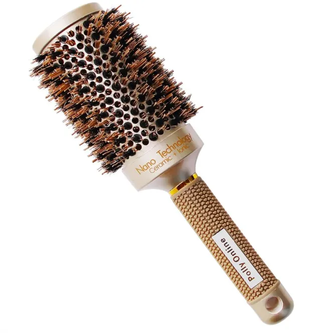Round Hair Brush Blow Drying Brush Ionic Boar