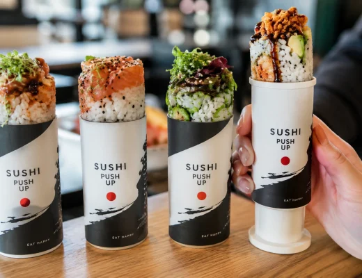 Sushi Push-Up: Die neue Art, Sushi zu essen