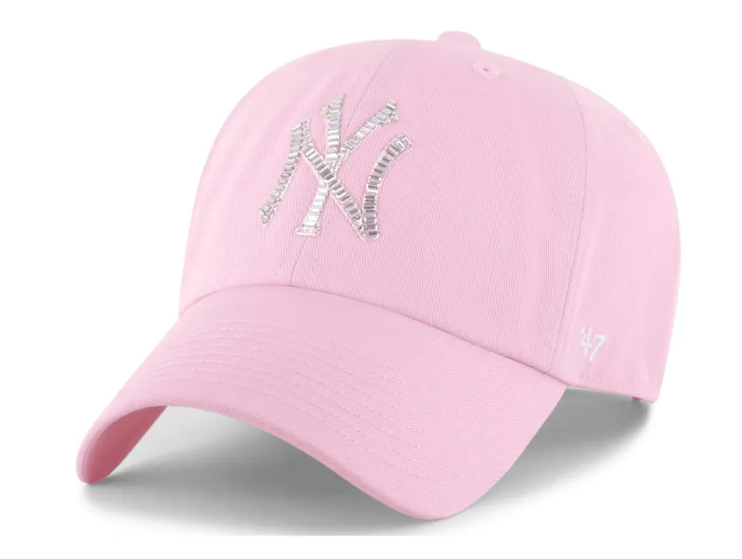 Swarwoski ’47 und MLB® Baseball-Cap – limitierte Edition New York Yankees™, Rosa