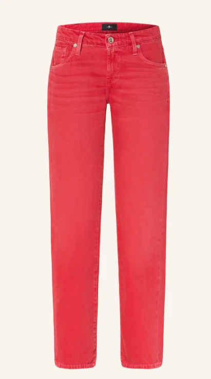 7 for all mankind Straight Jeans LOW CIGARETTE