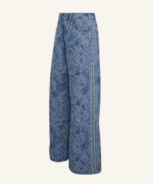 ADIDAS LIBERTY LONDON FIREBIRD MID RISE JEANSHOSE, GERADES BEIN