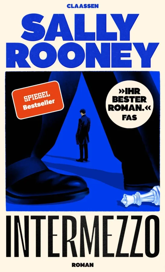 Buchcover von Intermezzo, dem Roman von Sally Rooney, erschienen im Claassen Verlag
