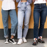 Jeans-Trends Herbst 2026: drei unterschiedliche Denim-Silhouetten und Waschungen